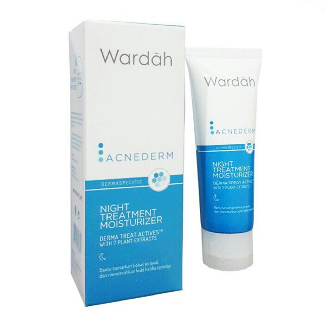 acnederm night treatment mosturizer
