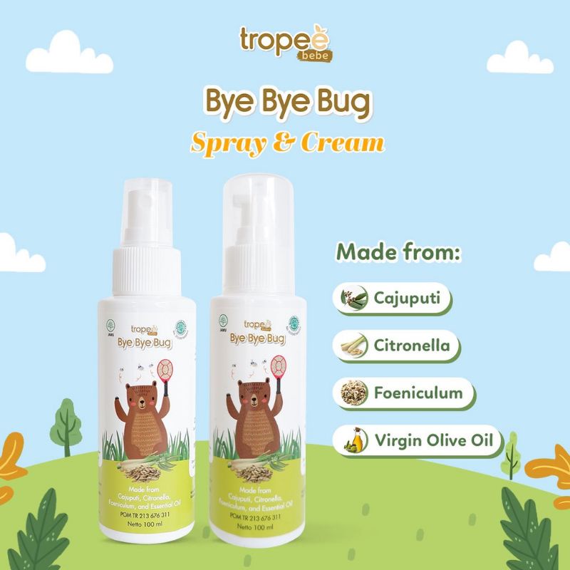 Tropee Bebe - Bye Bye Bug 100ml