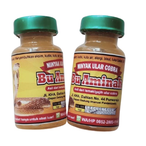 Minyak Ular Cobra Asli