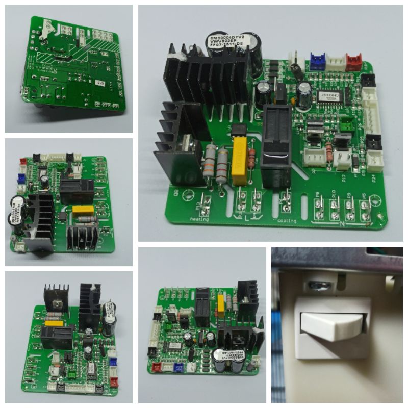 Modul driver PCB dispenser SHARP original untuk model SWD-72EHL-BK