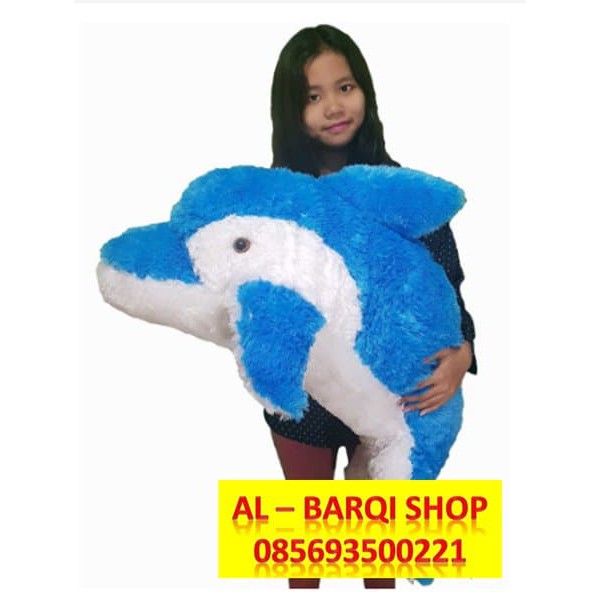 BONEKA DOLPIN JUMBO 80cm