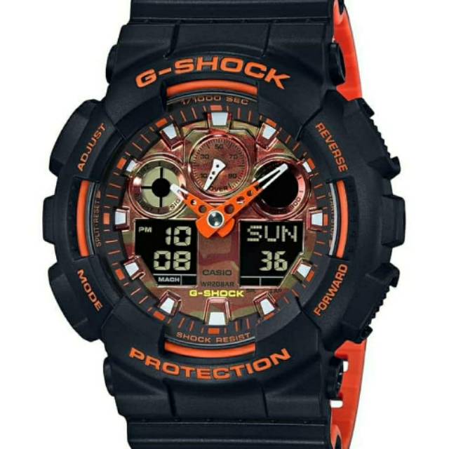 Gshock GA-100BR-1A