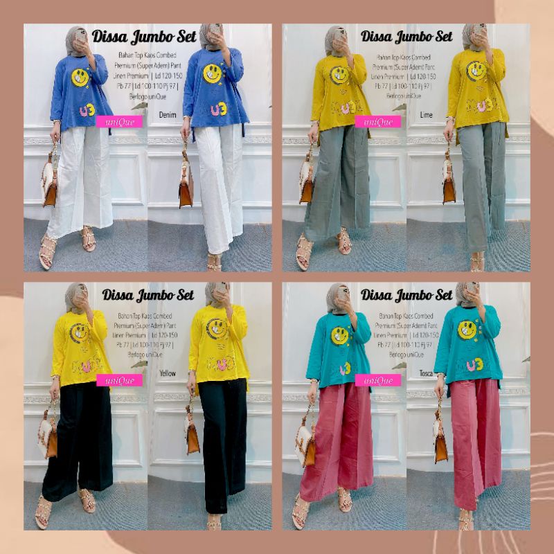 Dissa jumbo set by unique