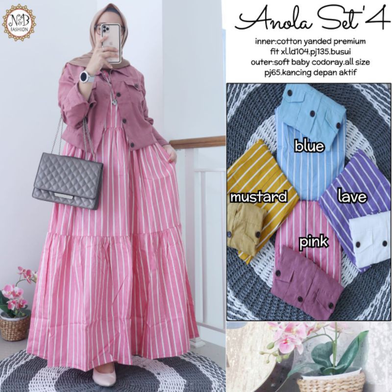 ANOLA SET 4 ORI N&B