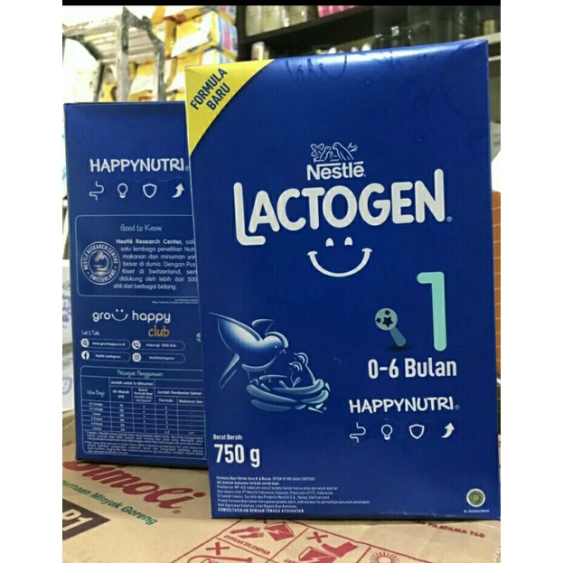 LACTOGEN 1. 750 GRAM. Bs GOSEND