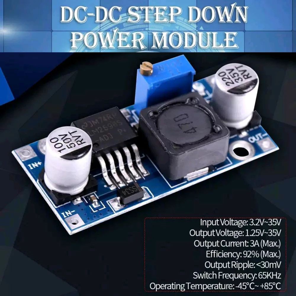 Modul LM2596 Adjustable DC-DC Step Down Module BUCK Regulator