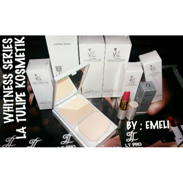 La tulipe Whiteness series set
