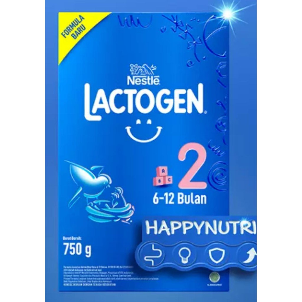 Susu Lactogen 2 (750 gr)