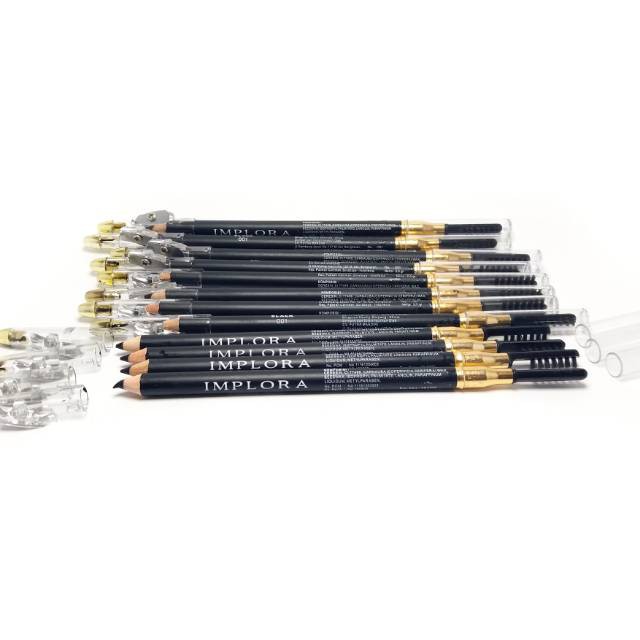 PENSIL ALIS IMPLORA HITAM BPOM ecer