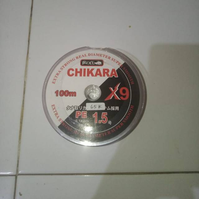 Senar PE Iroly Chikara 100m