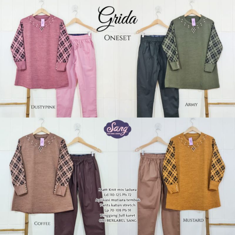 setelan wanita grida