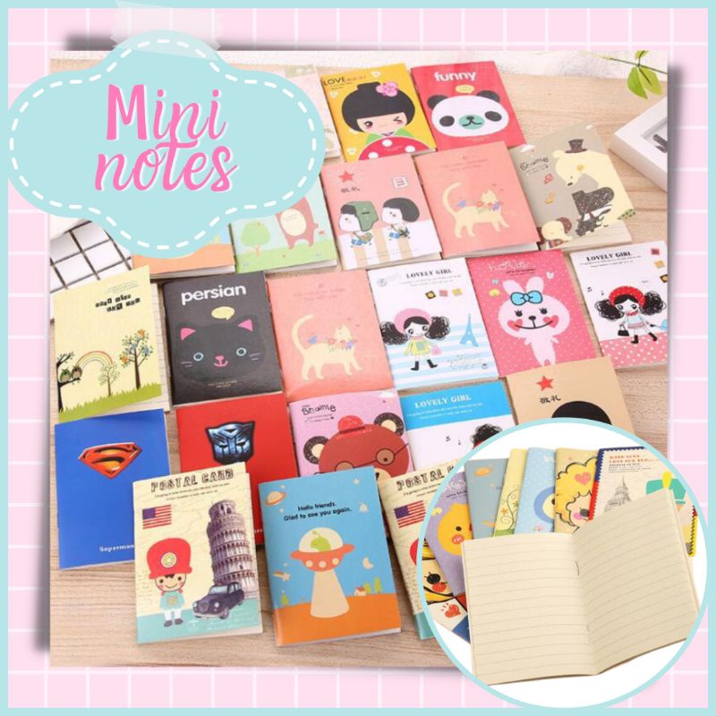 MINI NOTES/BUKU KECIL_CUTE NOTES