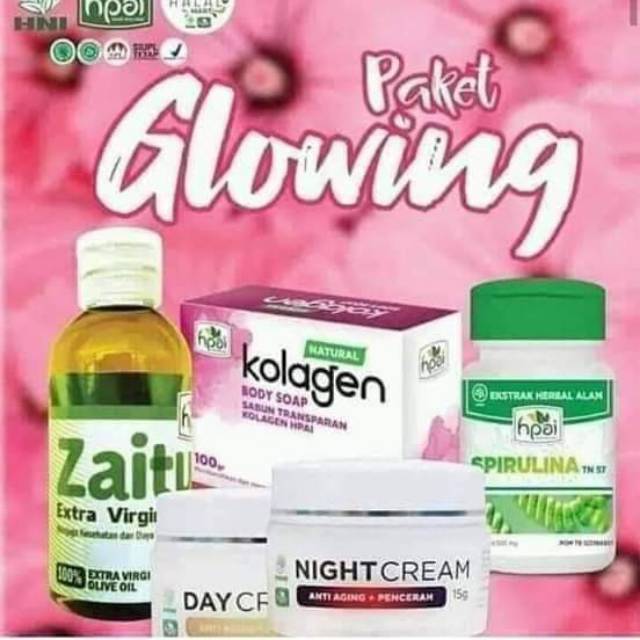 Paket glowing