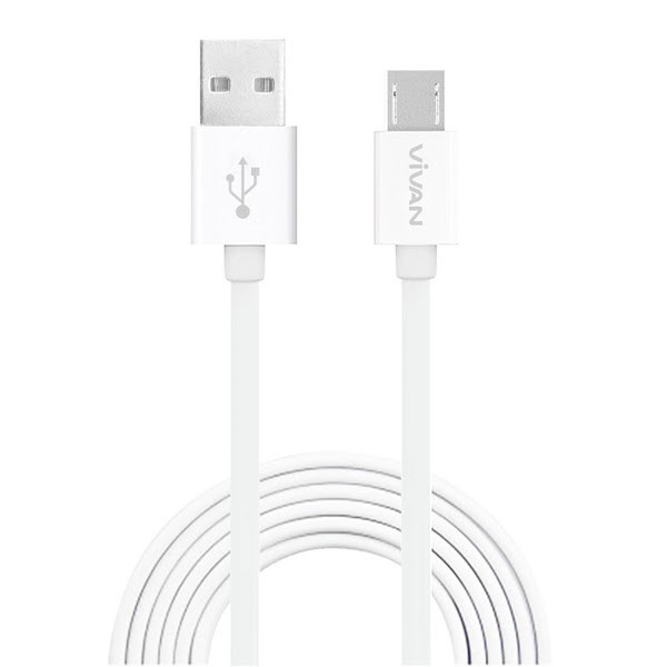 Vivan CM100 1M Micro USB Kabel Data Untuk Android 2.1A OUTPUT