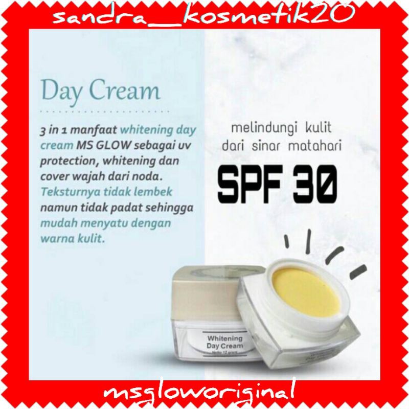 DAY CREAM MS GLOW