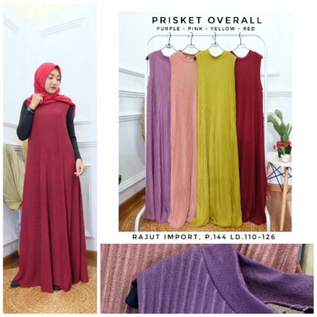 Prisket overall RED