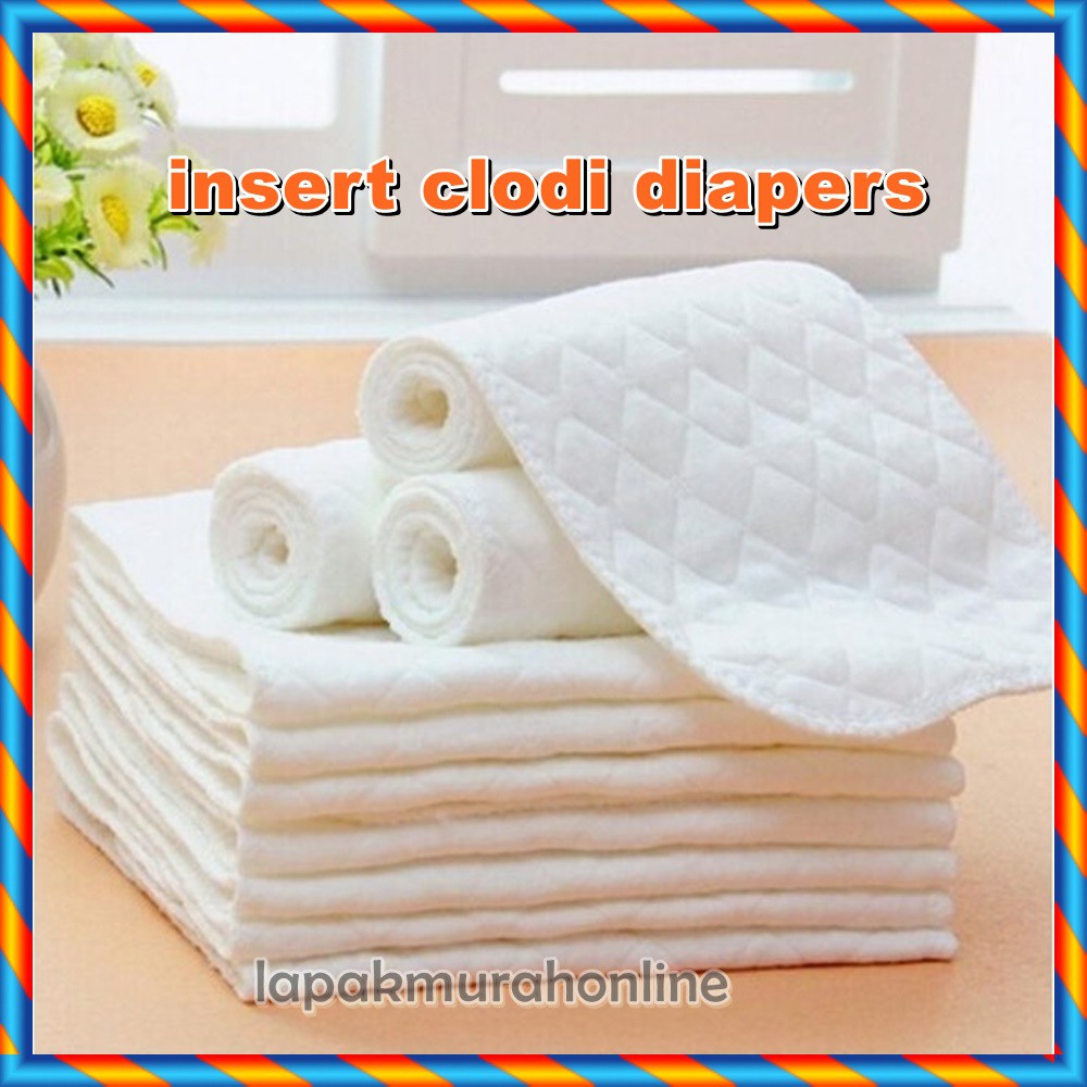 Insert Clodi Microfiber Insert Popok Kain Clodi Insert Microfiber