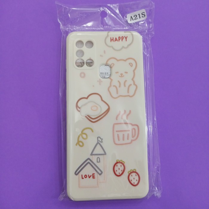 Sofcase motif lensa Samsung A21S