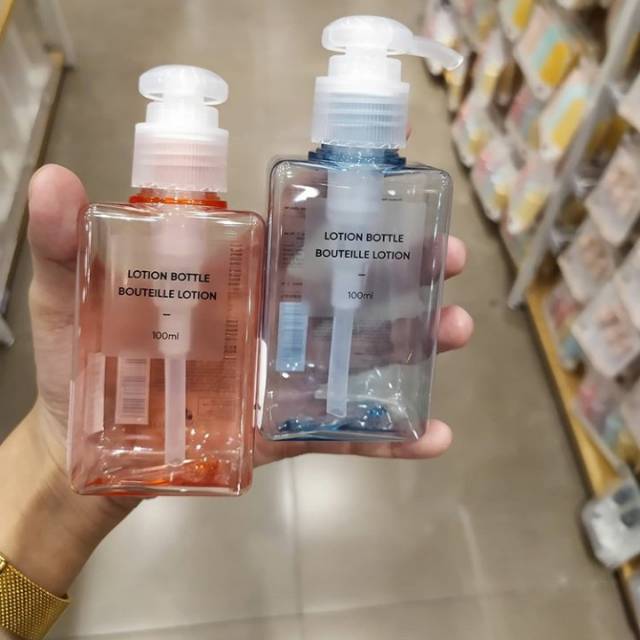 Lotion bottle 100ml get 2pcs miniso