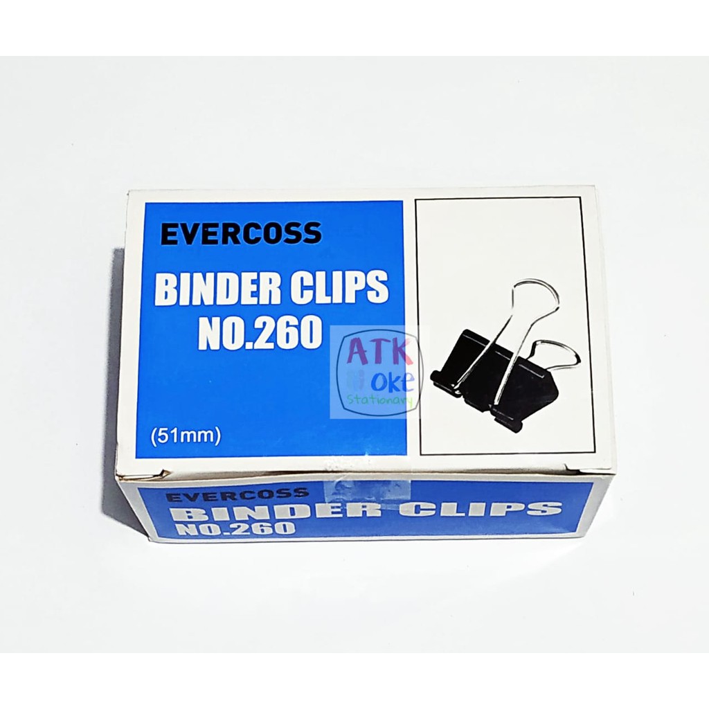 Binder Clip No. 260 (12pcs)