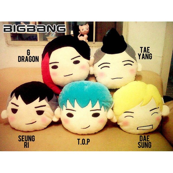 Bantal Boneka Bigbang Korea