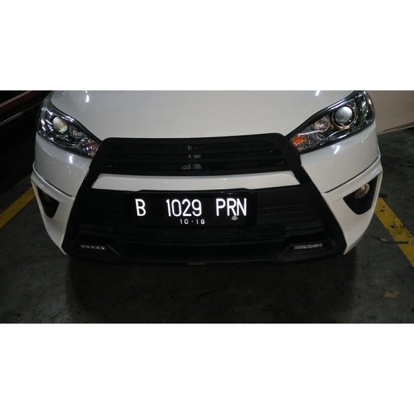 grill racing all new yaris model elegan