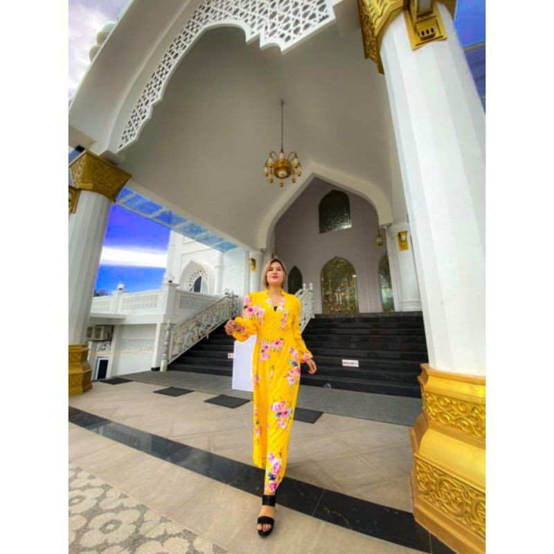 yellow maxi