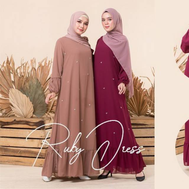 Ruby Dress Pesta Kondangan Prewed