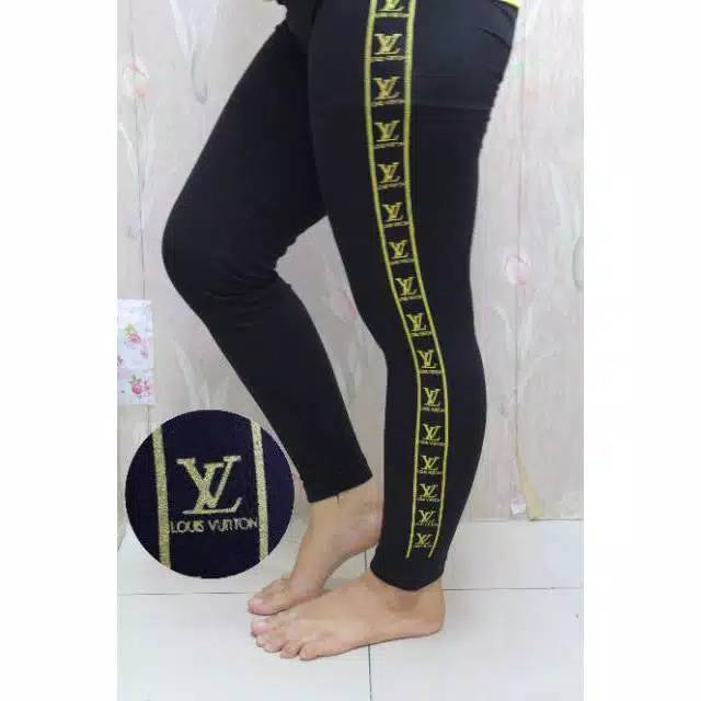 LEGGING IMPORT LV GOLD