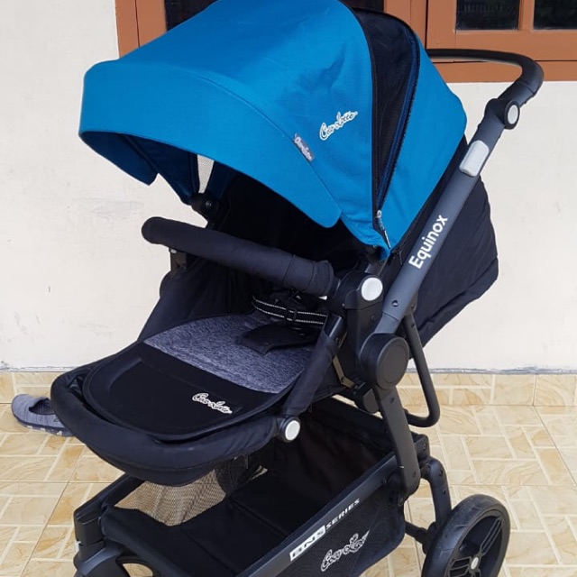 PRELOVED stroller cocolate equinox mulus like new