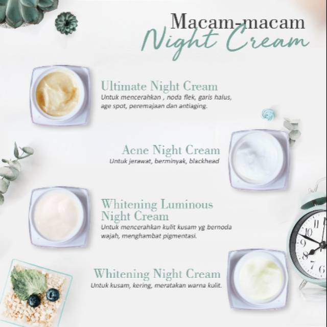Ultimate night cream