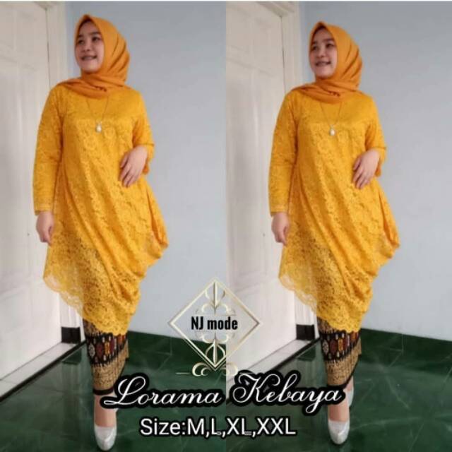 Lorama kebaya set brukat