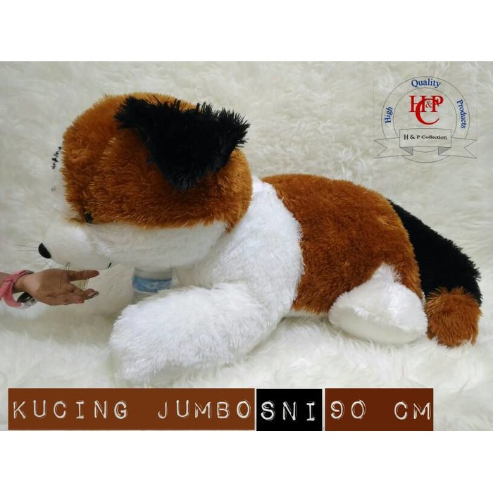 Boneka kucing jumbo