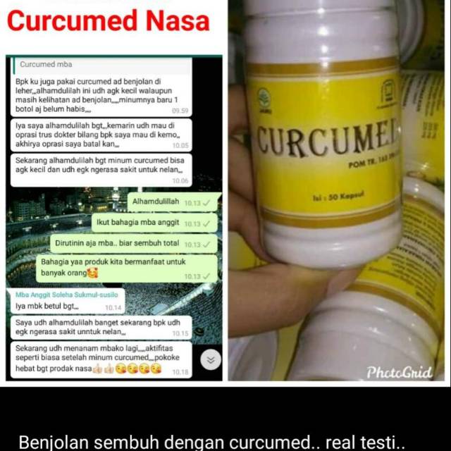 Curcumed penghilang benjolan