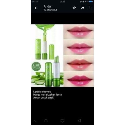 lipstik aloevera