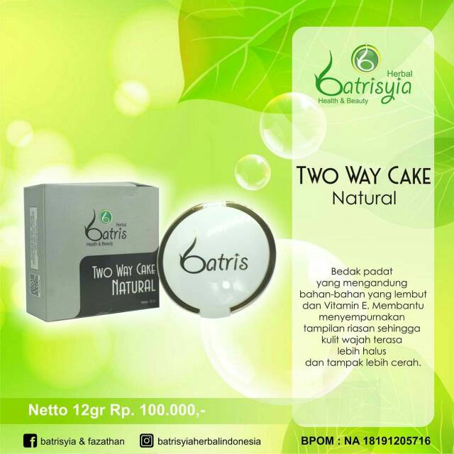 Two way cake Natural