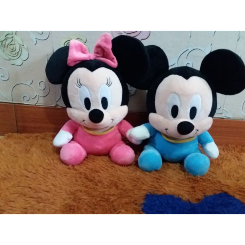 Sepasang boneka miky & mini ori