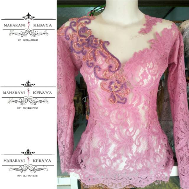 kebaya modifikasi payet