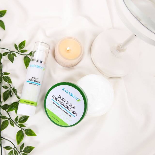 Body serum & body scrub
