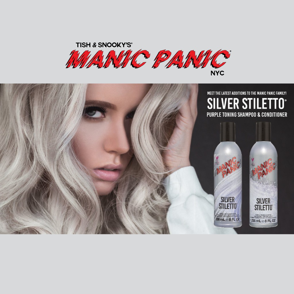 Manic Panic Silver Stiletto (Shampoo - conditioner)
