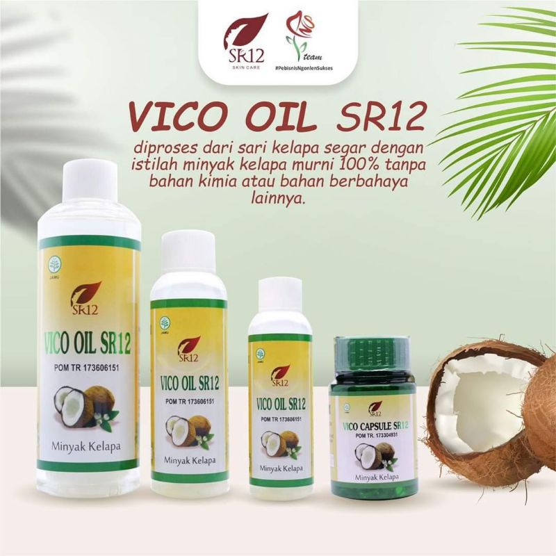 [BISA COD]- Vico Oil dan Kapsul SR12