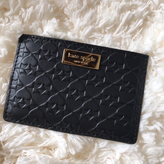 kate spade bitsy embossed black
