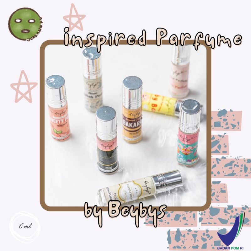 [BPOM] INSPIRED PARFUME BEYBYS 6ml ROLL ON