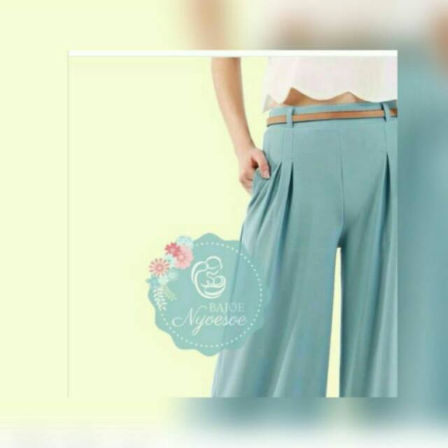 LONG CULLOTEPANTS with Belt