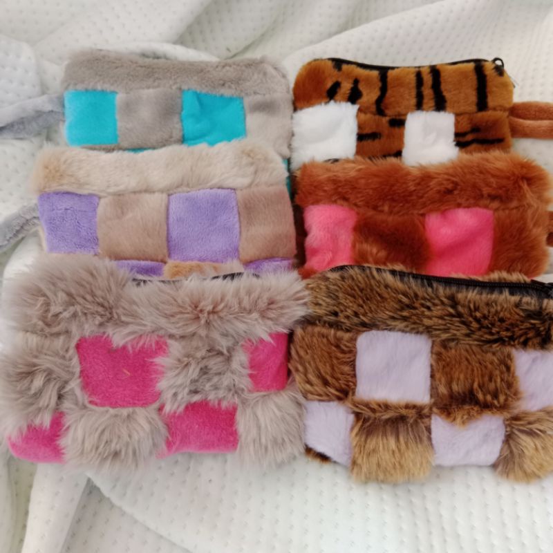 Dompet koin, tas bulu