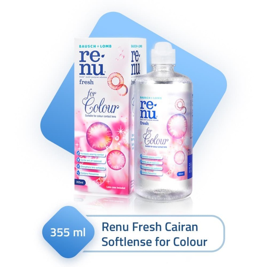 Renu Fresh Multi - Purpose Solution Cairan Softlense for Colour 355Ml