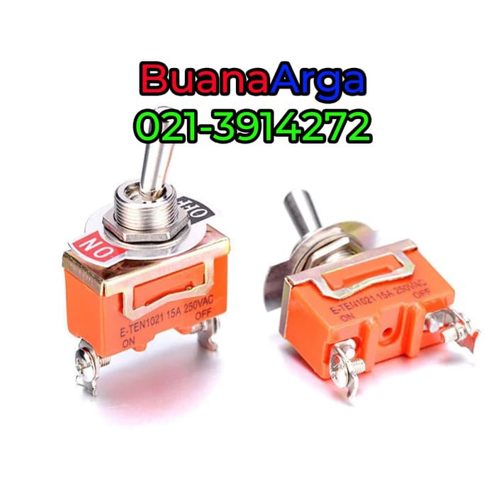 Toggle Switch Type 1021 | 1122 | 1221 | 1322 | 15A