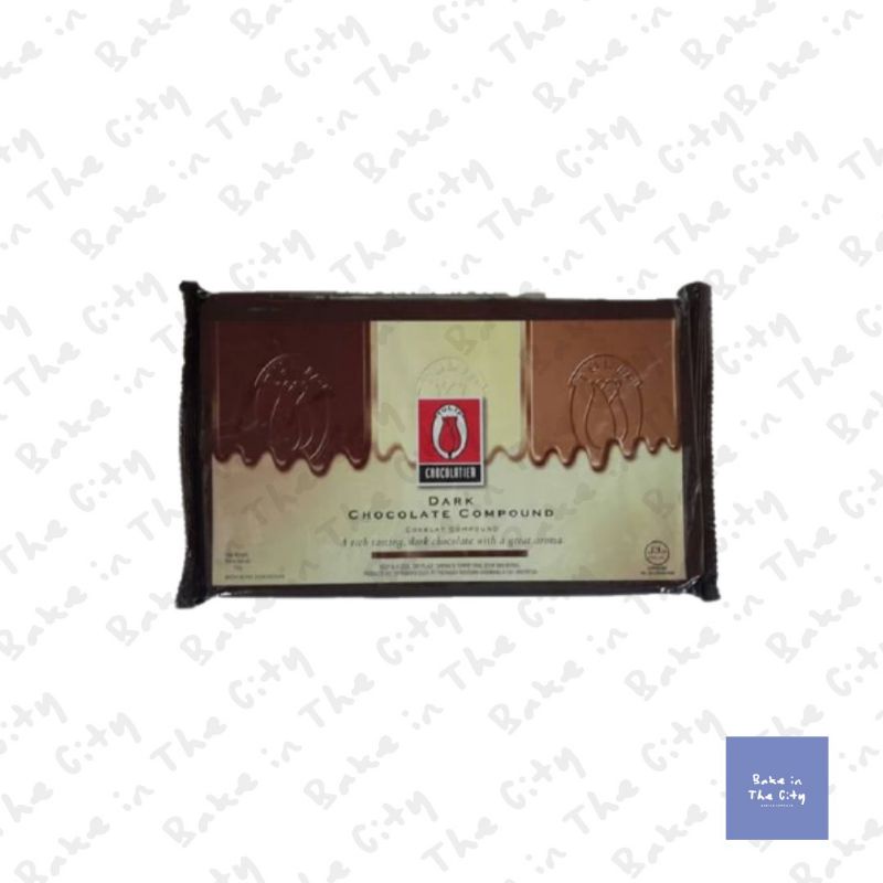 Cokelat Tulip Dark Compound - 1kg