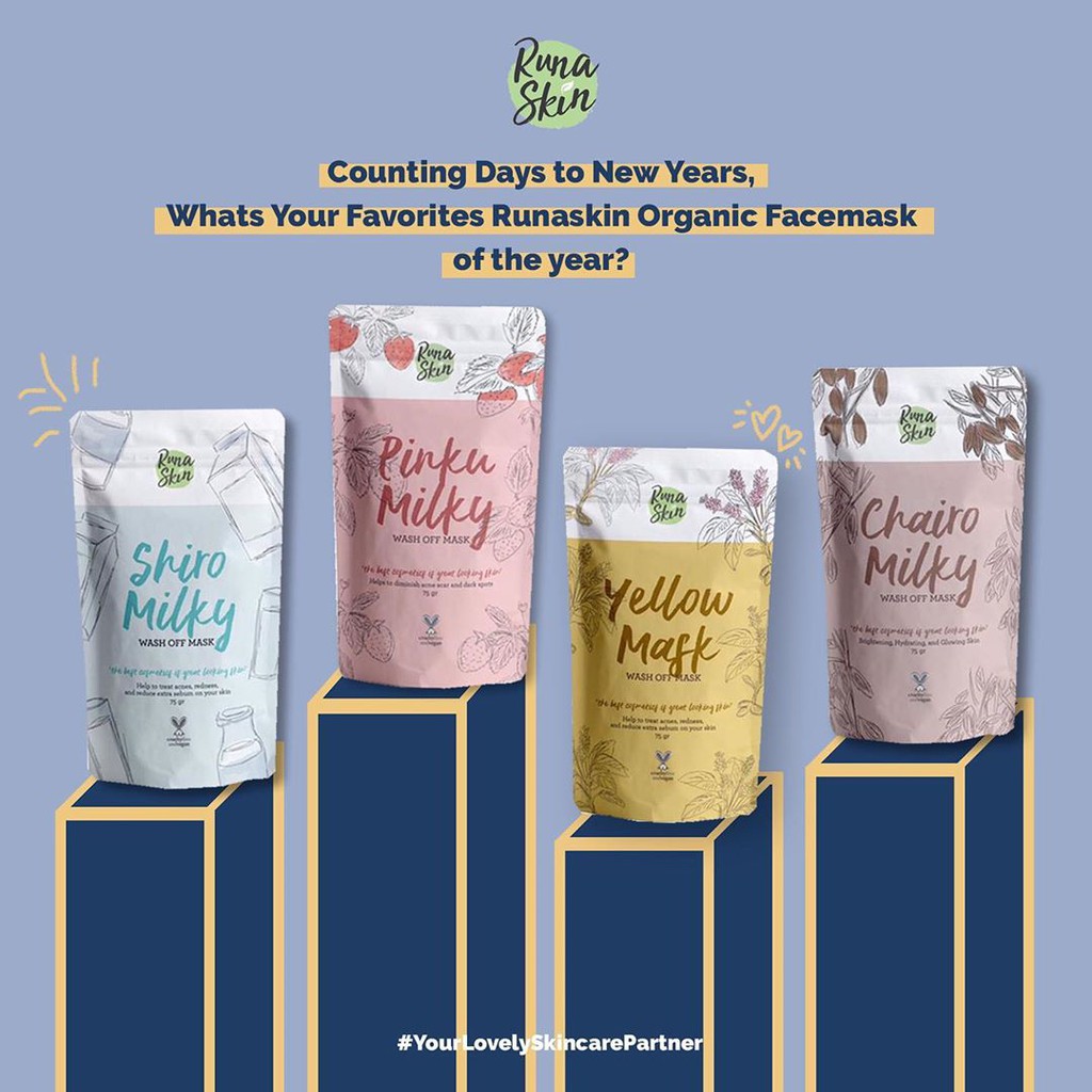 Organic Face Mask by Runaskin