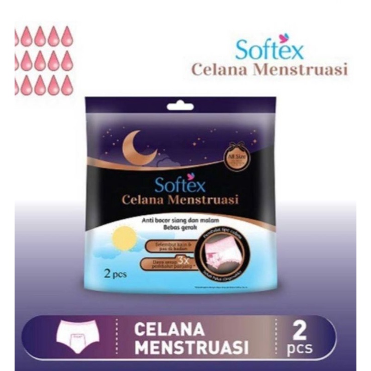 SOFTEX Celana Menstruasi Pembalut 2pcs